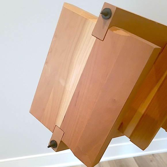 Very Rare Unused Hi-End Bang & Olufsen Solid Wood CD Rack, Leaning Type - Picture 4 of 16